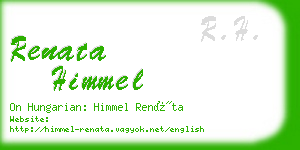 renata himmel business card